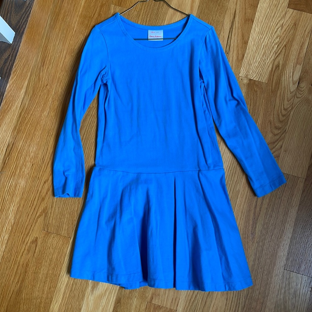 Girls cornflower blue Hannah Anderson dress size 130/size 8
